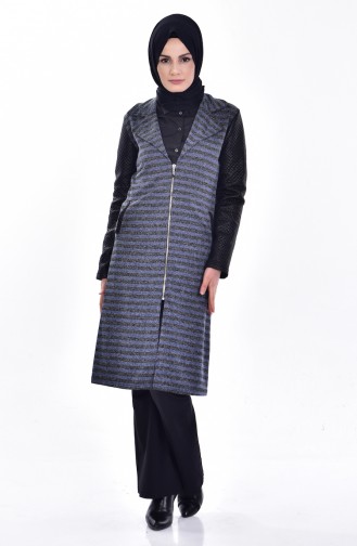 Quilted Coat 0407-03 Saxon Blue 0407-03