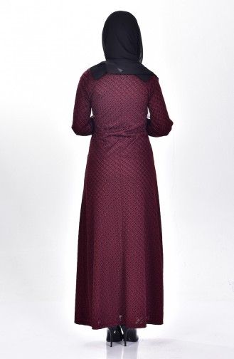 Robe Hijab Plum 5002-03