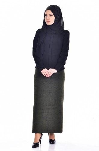Khaki Skirt 20025-01