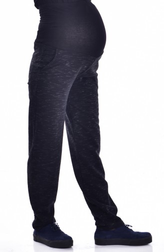 Speckled Black Pants 24552-02