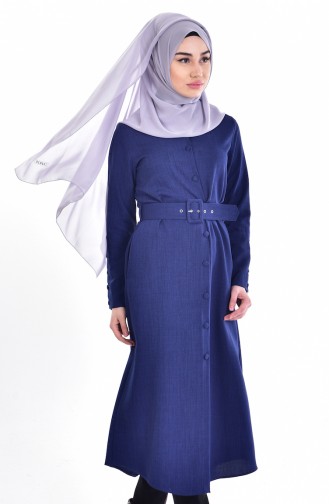 Belted Long Tunic  4005-02 Parliament 4005-02