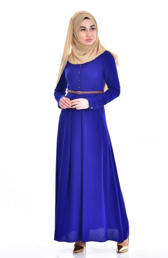 Saxon blue İslamitische Jurk 5025-02