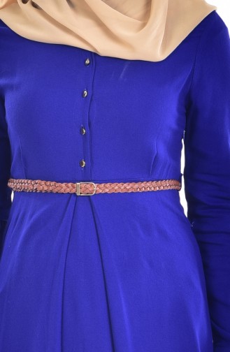 فستان أزرق 5025-02