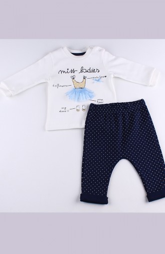 Navy Blue Babykleding 1112-01