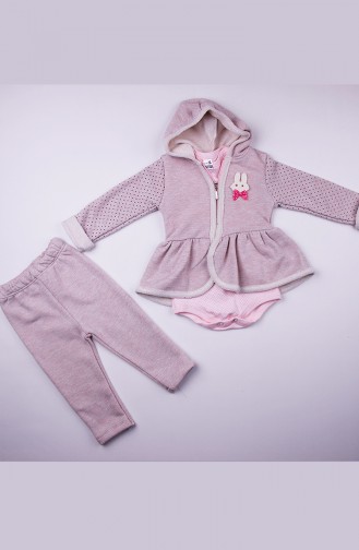 Light Pink Baby Clothing 171000222-01