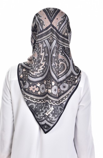 Karaca Poly Scarf 90420-09 Black 09