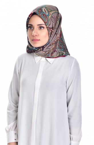 Karaca Poly Eşarp 90418-09 Vizon