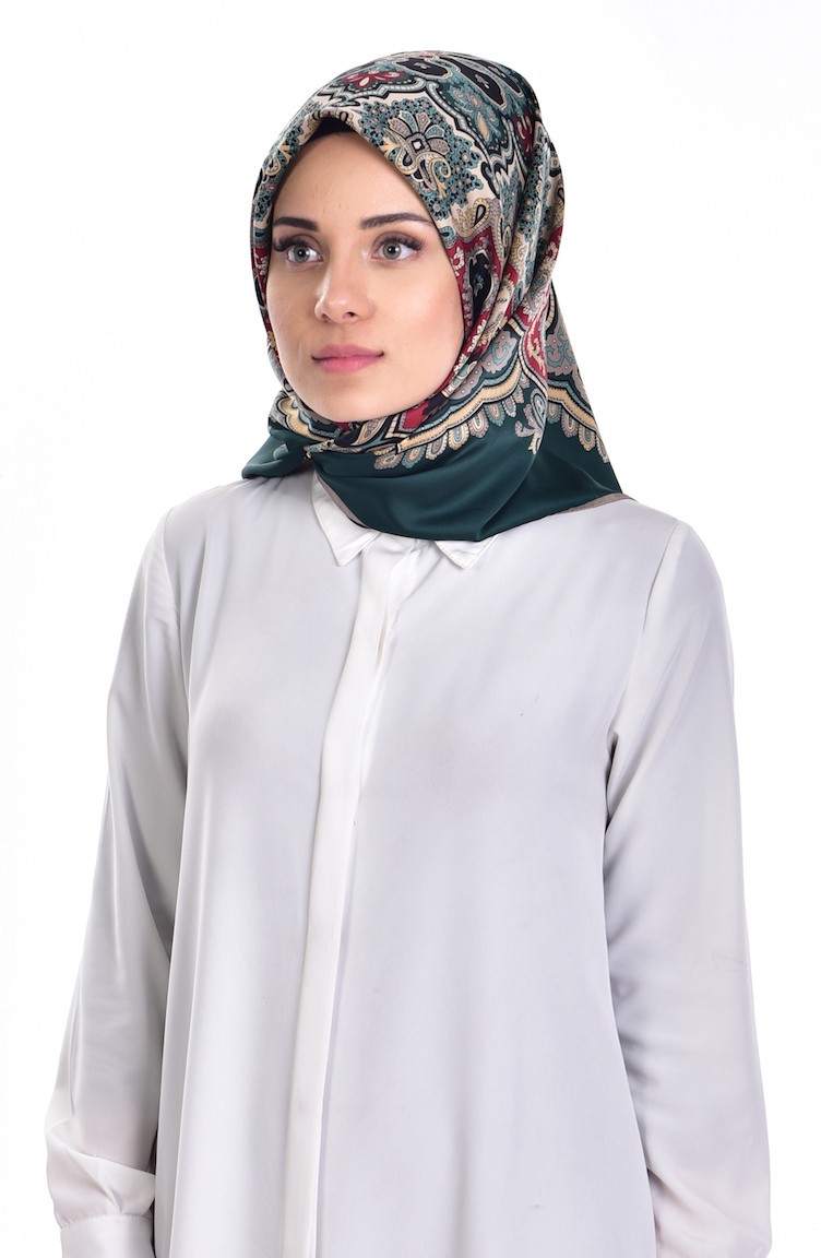 Karaca Poly Eşarp 9041908 Zümrüt Yeşili Sefamerve Karaca Poly Eşarp 9041908 Zümrüt Yeşili Sefamerve