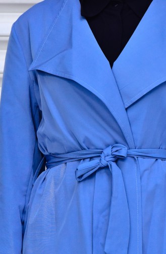 Blue Trench Coats Models 1482A-02