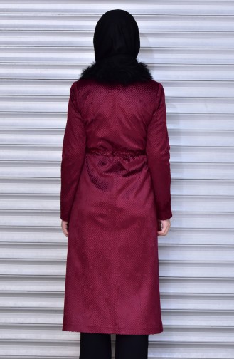Claret Red Coat 1028A-01