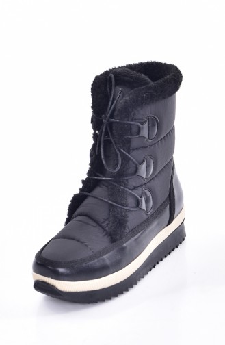 Black Boots-booties 0203-01