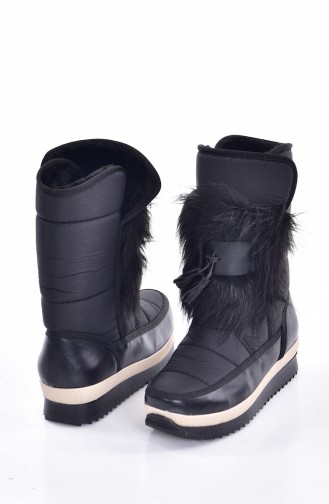 Black Boots-booties 0204-04