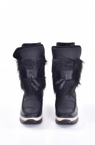 Black Boots-booties 0204-04