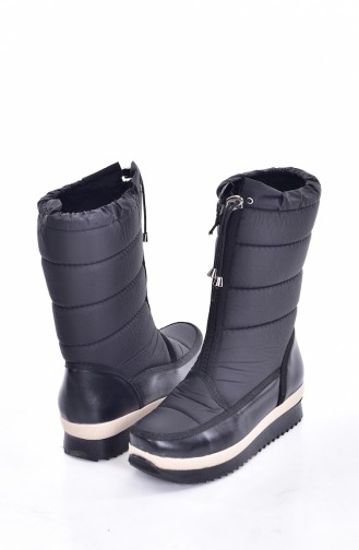Black Boots-booties 0243A-04