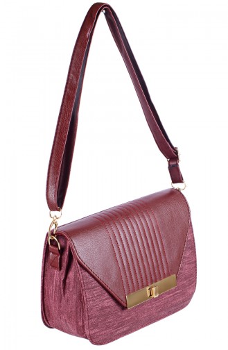 Claret red Shoulder Bag 42215-03