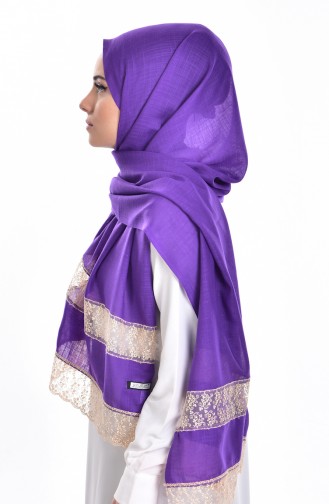 Lilac Shawl 23