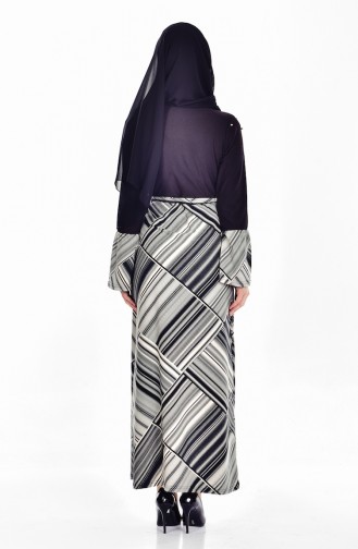 Black Hijab Dress 0740-01