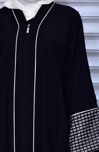 Black Abaya 7732-01