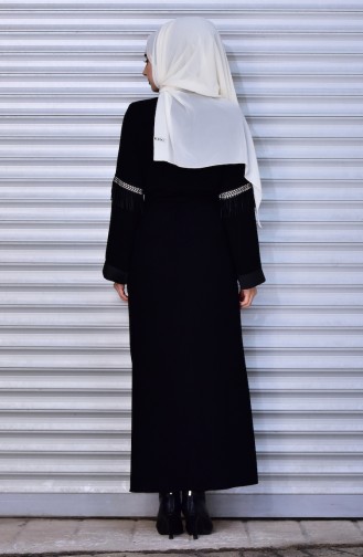 Abaya 7757-01 Noir 7757-01