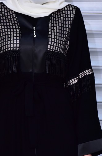 Abaya 7757-01 Noir 7757-01