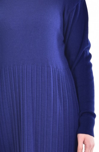 iLMEK Pleated Knitwear Dress 4026-03 Saks 4026-03
