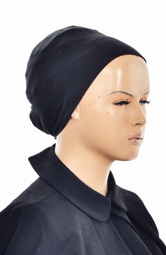 Bonnet Classique Grande Taille -03 Noir 03