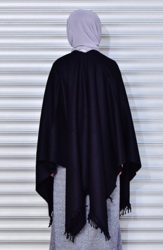 Omuz Şalı 1171A-04 Siyah
