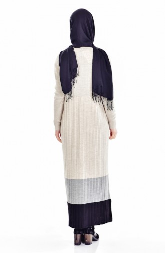 Mink Hijab Dress 4026-01