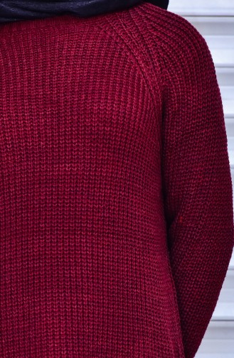 Claret Red Sweater 0650-03