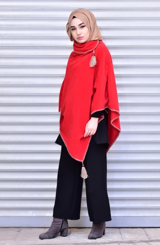 Red Poncho 1001-03