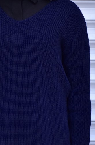 Navy Blue Sweater 0651-08