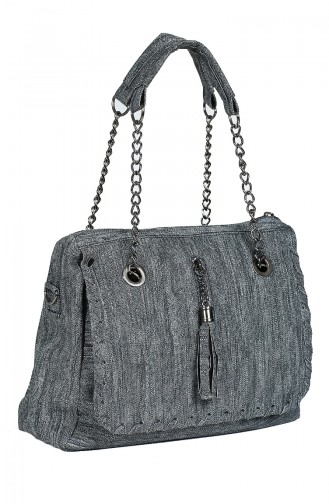 Gray Shoulder Bag 10334GR-01