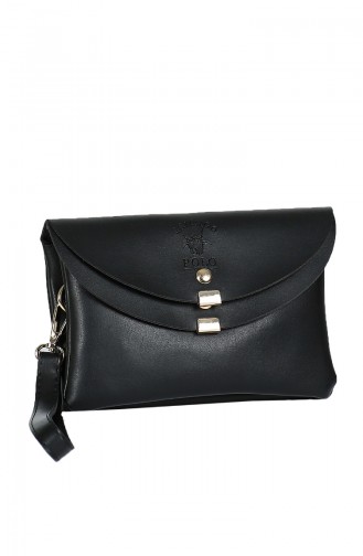 Black Shoulder Bag 10325SI-01
