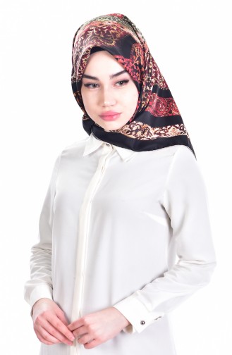 Levidor İpek Eşarp 503100-06 Siyah