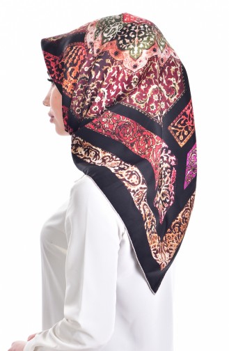 Levidor İpek Eşarp 503100-06 Siyah