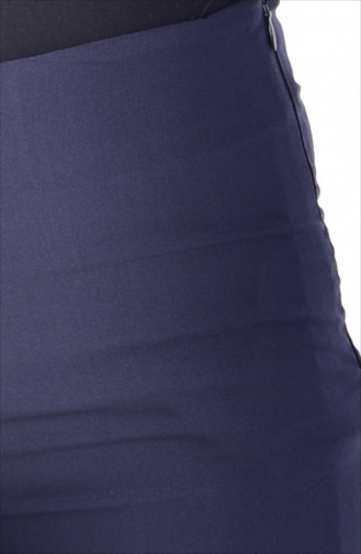 TUBANUR Side Zippered Pants 2875-12 Navy Blue 2875-12