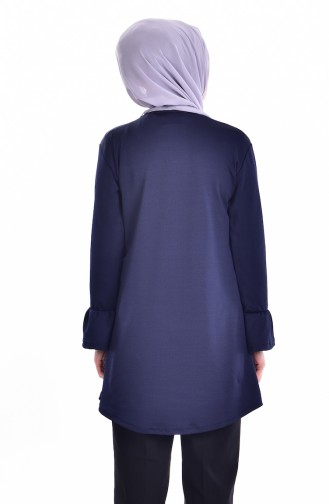 Pearl Tunic 0750-03 Navy Blue 0750-03