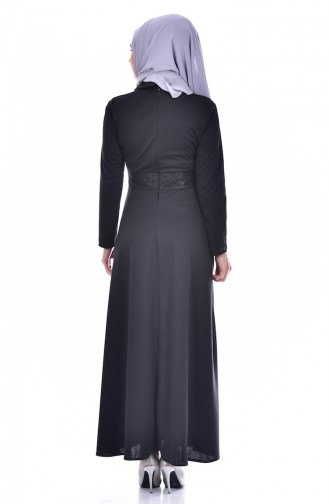 Black Hijab Dress 0035-05