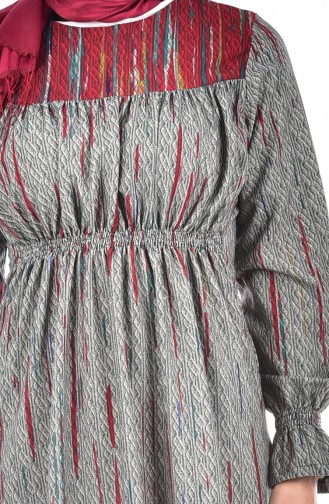 فستان أحمر كلاريت 1655-01