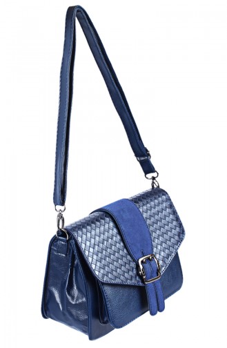 Navy Blue Shoulder Bag 42606D-02