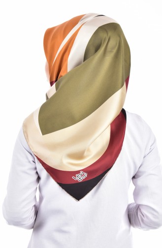 Levidor İpek Eşarp 503121-04 Haki