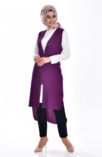 BENGISU Vest Tunic Double Suit 6012-01 Purple 6012-01