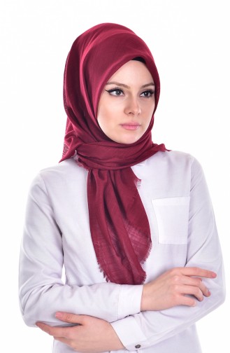 Leinen Kopftuch 503124-08 Kirsche 08
