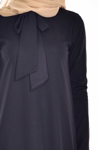 Robe Col Cravate 2152-01 Noir 2152-01