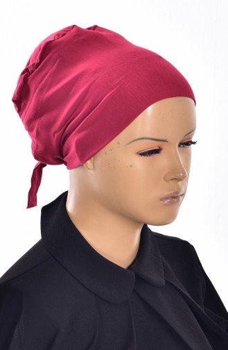 Bonnet Grande Taille Sans Couture 02 Bordeaux 02