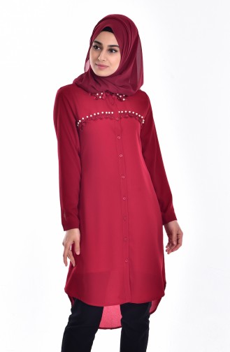 Claret red Tuniek 3038-03