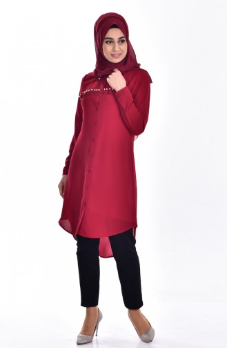 Claret red Tuniek 3038-03