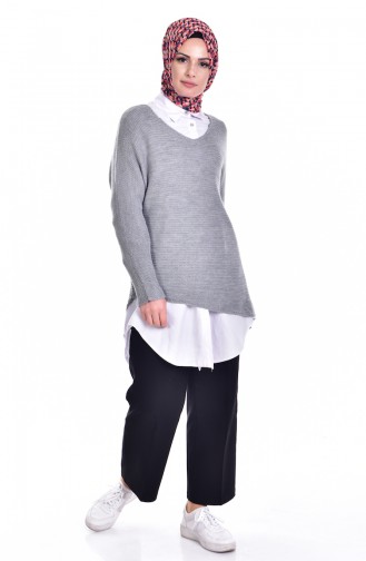 Gray Sweater 1010-06