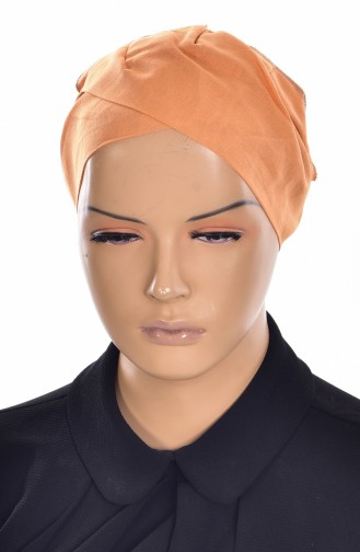 Bonnet Bandana Couleur Unie-07 Moutarde 07