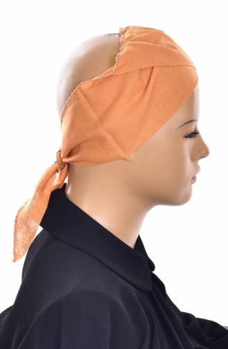 Bonnet Bandana Couleur Unie-07 Moutarde 07